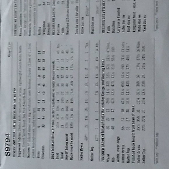 Simplicity vintage reproduction sewing pattern - Picture 2 of 2